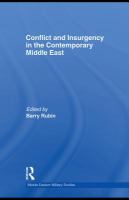 Conflict and insurgency in the contemporary Middle East /