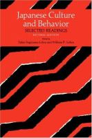 Japanese culture and behavior : selected readings /