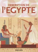 Description de l'Egypte : publiée par les ordres de Napoléon Bonaparte /