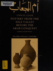 Umm El-Gaʻab : pottery from the Nile Valley before the Arab conquest /