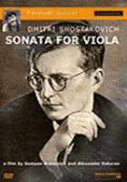 Alʹtovai͡a sonata : Dmitriĭ Shostakovich = Sonata for viola = Sonate pour alto /