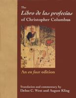 The Libro de las profecías of Christopher Columbus : an en face edition /