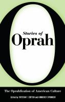 Stories of Oprah : the Oprahfication of American culture /