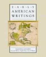 Early American writings /