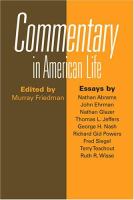 Commentary in American life /