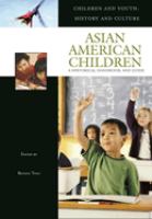 Asian American children : a historical guide /