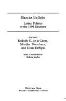 From rhetoric to reality : Latino politics in the 1988 elections /