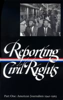 Reporting civil rights.
