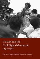 Women and the civil rights movement, 1954-1965 /