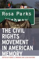 The Civil Rights movement in American memory /