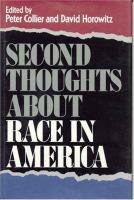 Second thoughts about race in America /