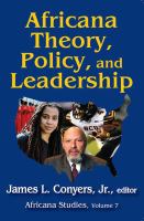 Africana theory, policy, and leadership /