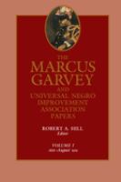 The Marcus Garvey and Universal Negro Improvement Association papers /