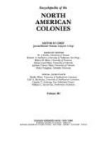 Encyclopedia of the North American colonies /