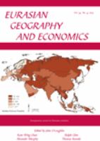 Eurasian geography and economics.