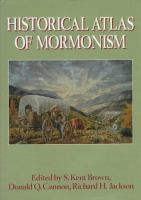 Historical atlas of Mormonism /