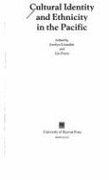 Cultural identity and ethnicity in the Pacific /