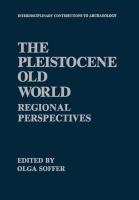 The Pleistocene old world : regional perspectives /