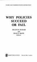 Why policies succeed or fail /