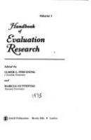 Handbook of evaluation research /
