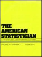 The American statistician.