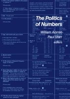 The Politics of numbers /