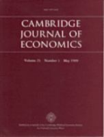 Cambridge journal of economics.