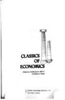 Classics of economics /