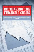 Rethinking the financial crisis /