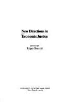New directions in economic justice /