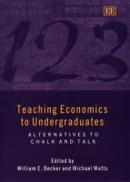 Teaching economics to undergraduates : alternatives to chalk and talk /