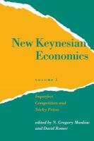 New Keynesian economics /