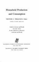 Household production and consumption : [papers] /