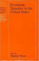 Economic transfers in the United States /