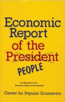 Economic report of the people /