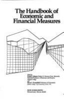 The Handbook of economic and financial measures /