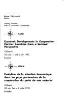 Economic developments in cooperation partner countries from a sectoral perspective : colloquium 30 June, 1 and 2 July 1993, Brussels /