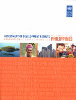 Assessment of development results : evaluation of UNDP contribution.