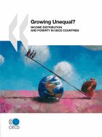 Growing unequal? : income distribution and poverty in OECD countries.