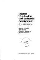 Income distribution and economic development : an analytical survey /