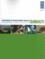 Assessment of development results : evaluation of UNDP contribution.