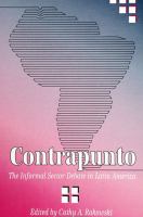 Contrapunto : the informal sector debate in Latin America /