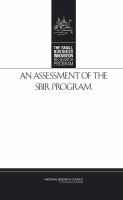 An assessment of the SBIR program /