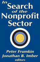 In search of the nonprofit sector /