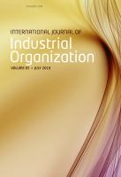 International journal of industrial organization.