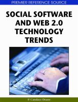 Social software and Web 2.0 technology trends /