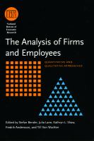 The analysis of firms and employees : quantitative and qualitative approaches /