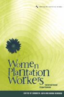 Women plantation workers : international experiences /