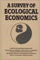 A survey of ecological economics /