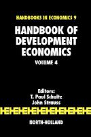 Handbook of development economics /